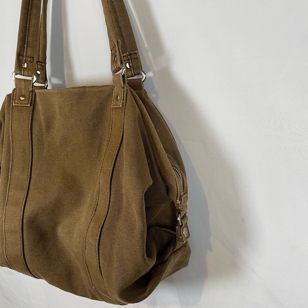 VINTAGE CLUB MONACO CANVAS BAG